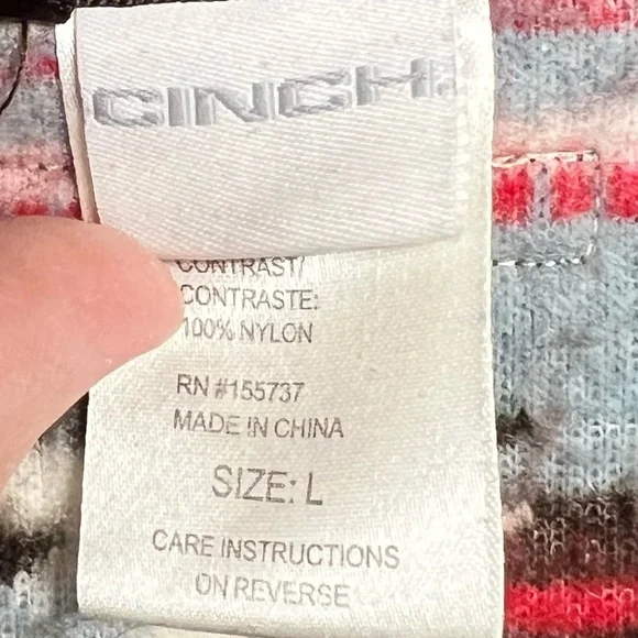 🌻CINCH Western Aztec Fleece Pullover | Women’s Size Small - Picture 8 of 10